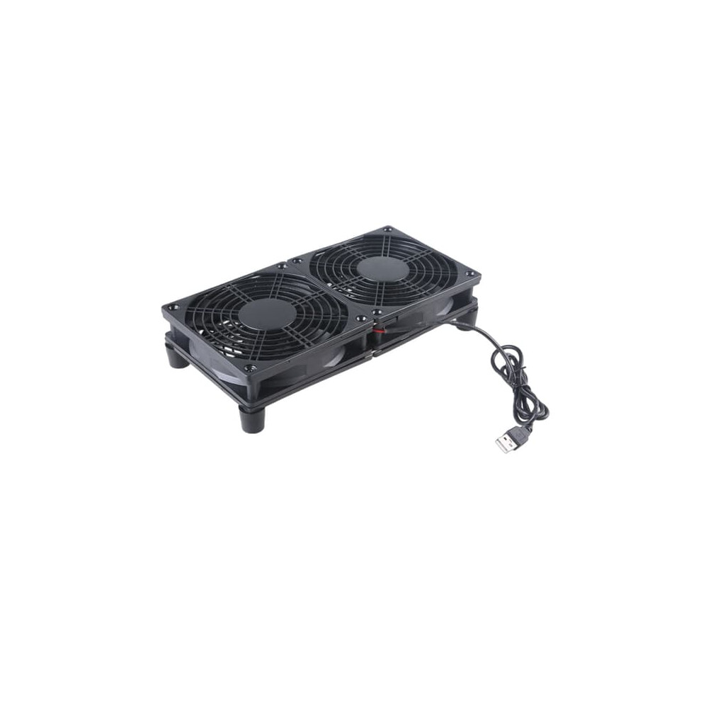 120Mm 5V Dual Usb Cooling Fan For Router And Receiver 962125903003
