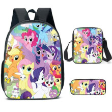 My Little Pony Backpack Set 3-Pack for Kids