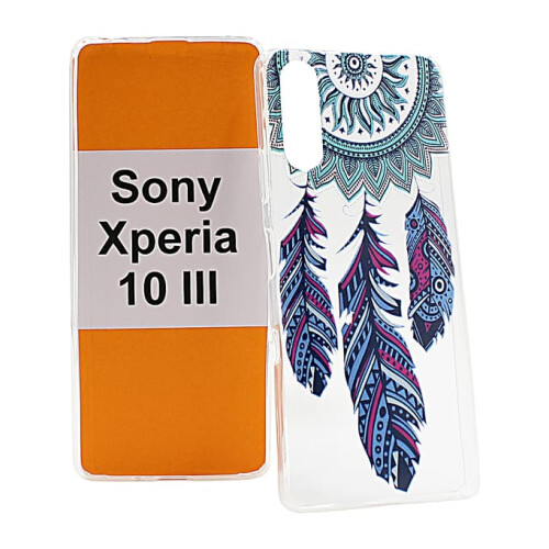 Capa de TPU com design compatível com Sony Xperia 10 III (XQ-BT52)