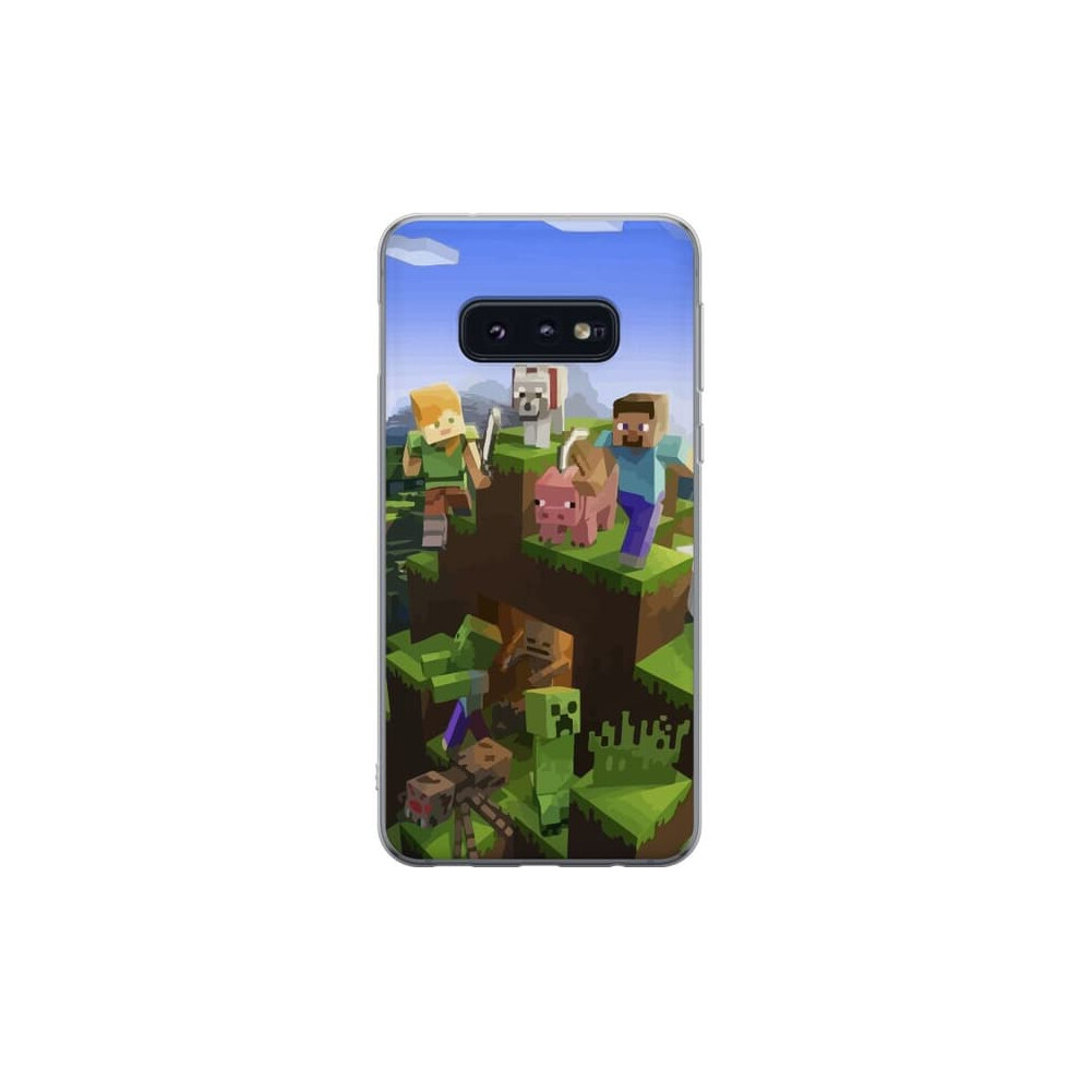 Samsung Galaxy S10e Case Minecraft Design 962125903454