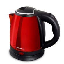 Esperanza electric kettle red 1.0 L