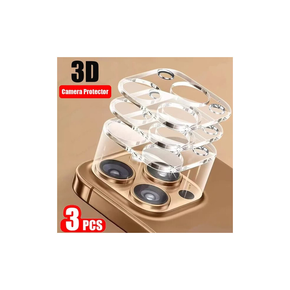 Camera Lens Protector For Iphone 11Â16 3-Pack Tempered 962125883374