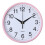 Wall Clock Quartz Pink 12-inch 1