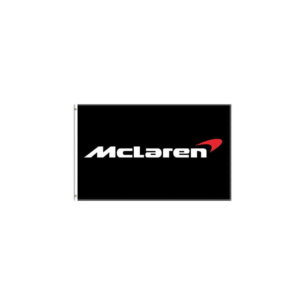 Mclaren Car Flag Polyester 90X150 Cm 962029352853