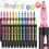 Glitter and Metallic Gel Pens 24 Colors 1