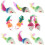 Furry toy mice for cats 10-pack 1