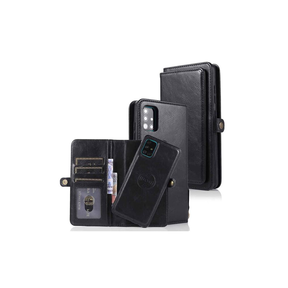 Wallet Case For Samsung Galaxy A51 Black 962029707646