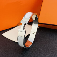 H-Bracelet 18K Gold-Plated Stainless Steel Couple Bracelet