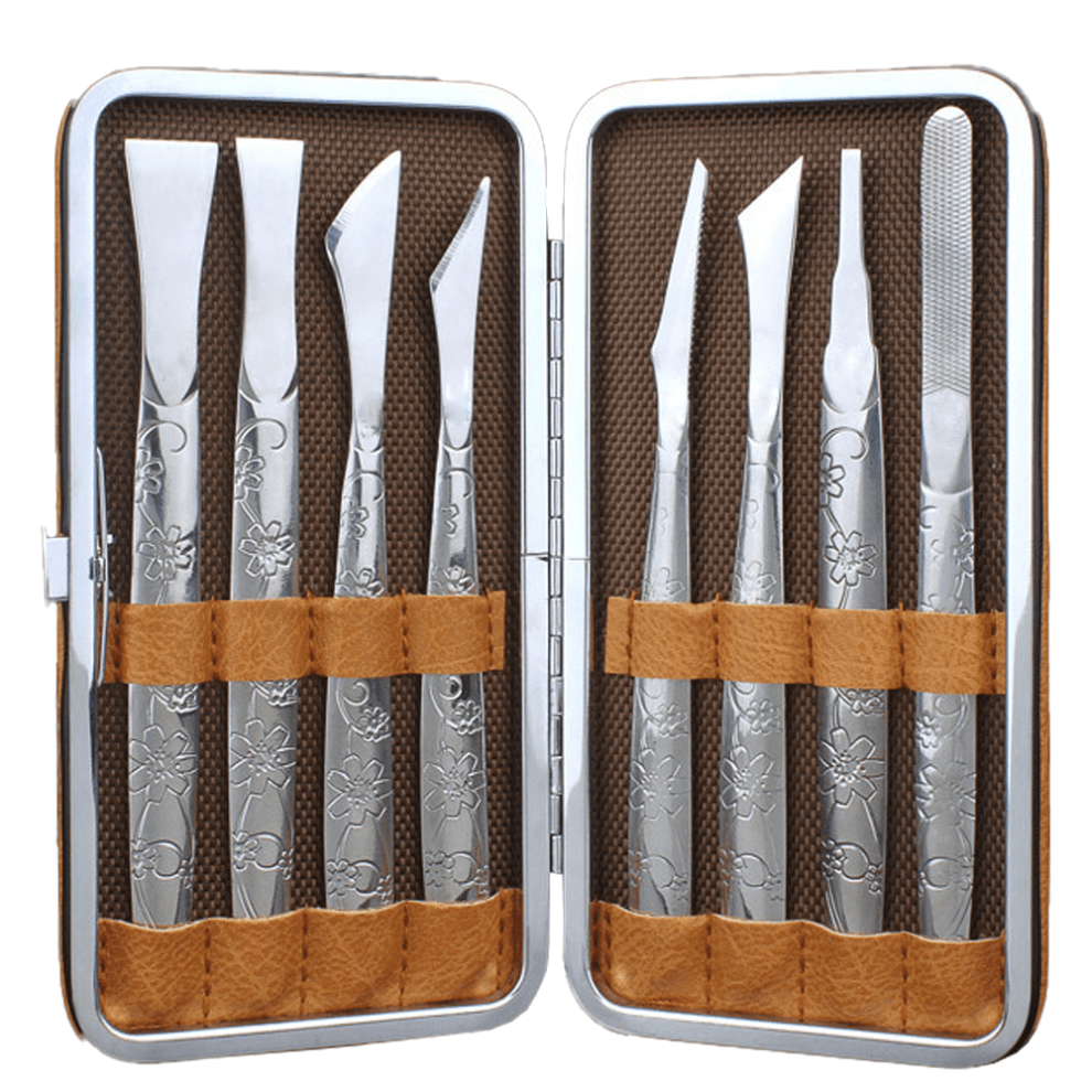 Pedicure Kit for Ingrown Toenails with 8 Blades