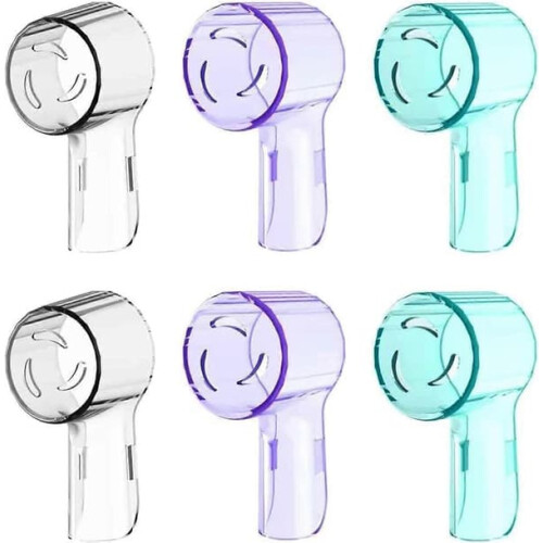 Toothbrush Head Covers for Oral-B iO5-9 6-Pack
