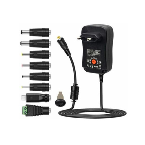 Universal AC to DC Power Supply 5V 2.1A 30W