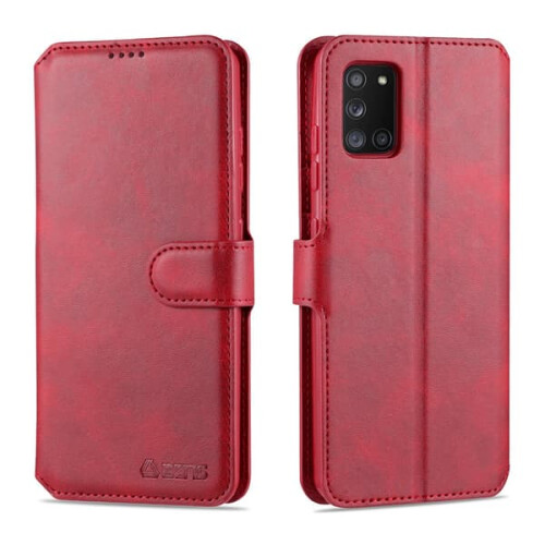 Wallet Case for Samsung Galaxy A41 Red