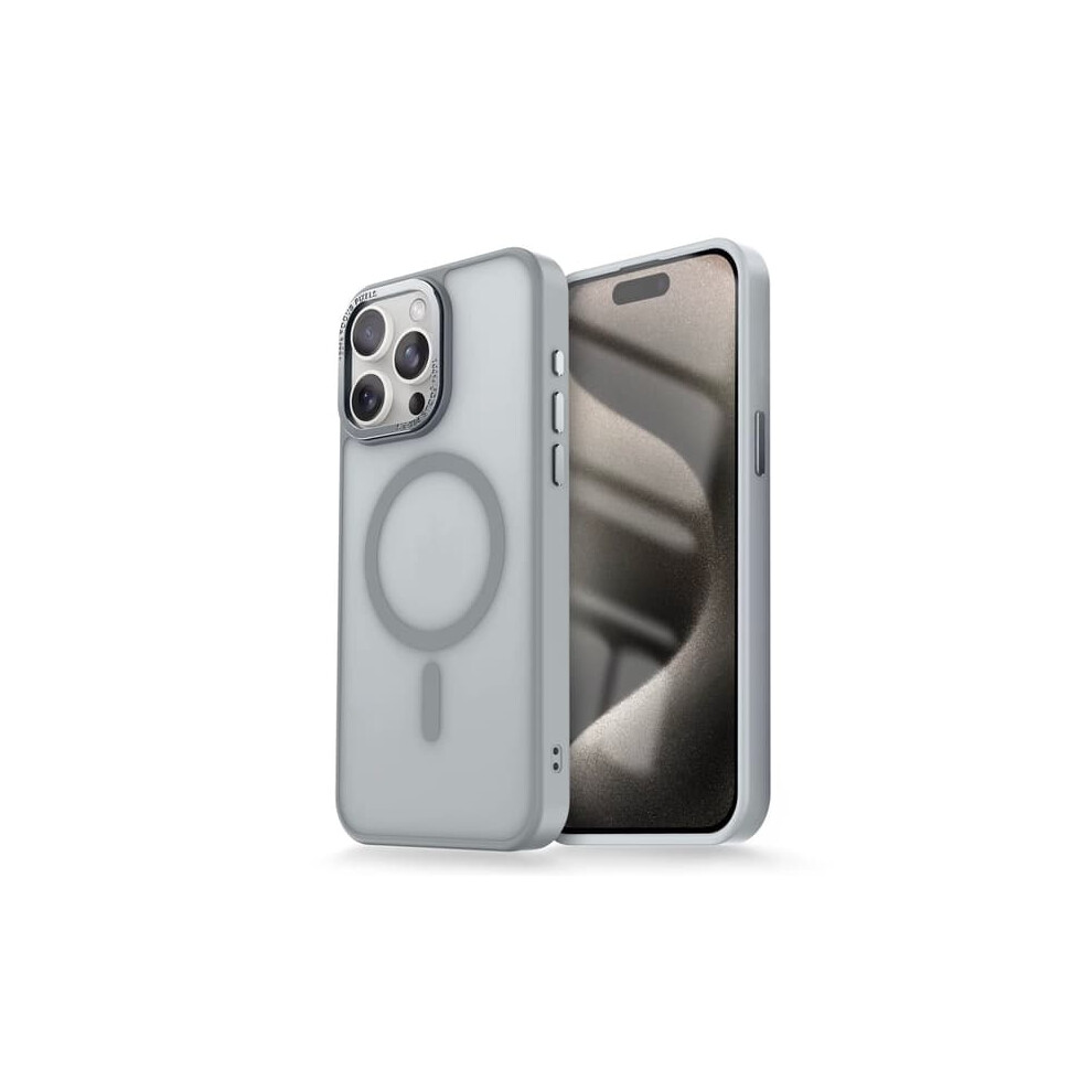 Iphone 15 Magsafe Case Frosted Gray 962125894837