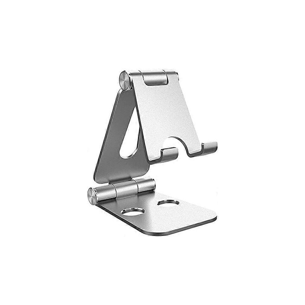 Phone Holder Tablet Stand Aluminum Silver 962125881943
