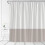 Beige brunt boho bruseforhæng med kroge 72x72 tommer 1