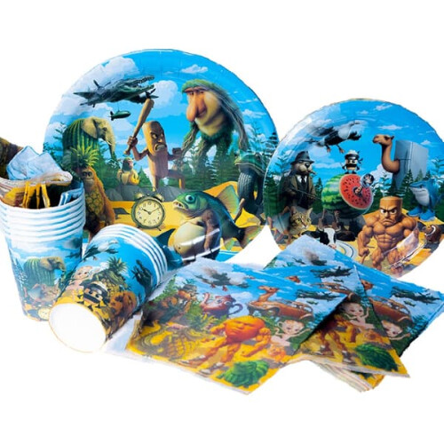Italian Brainrot Party Decorations Set 500 pcs 1