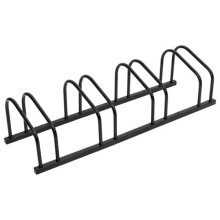 vidaXL 4-bike steel bike rack black