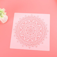 Mandala Stencil Reusable Painting Template 50x50 cm