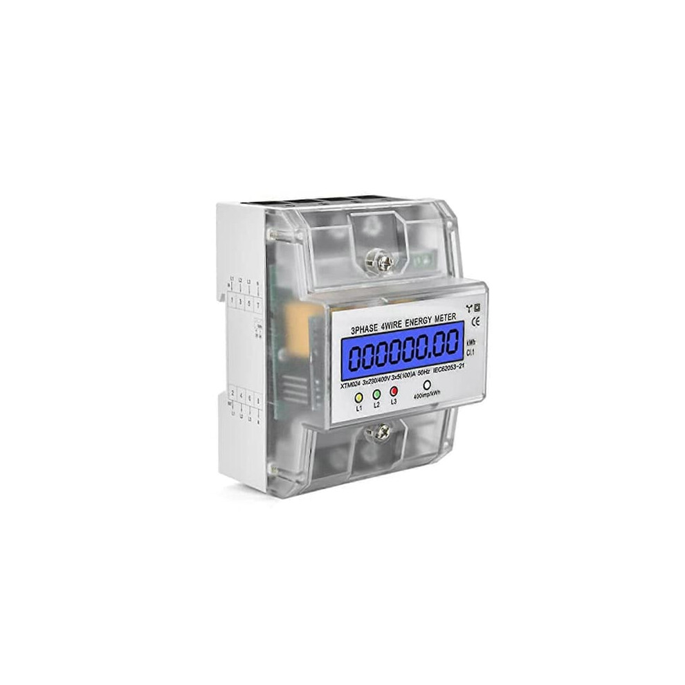 3-Phase Digital Kwh Meter 230/400V 5Â100A 962125894738