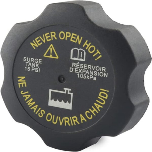 Coolant Reservoir Cap Black 15075118