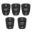 Replacement Remote Rubber Shell for Hyundai Kia 3-Button 1
