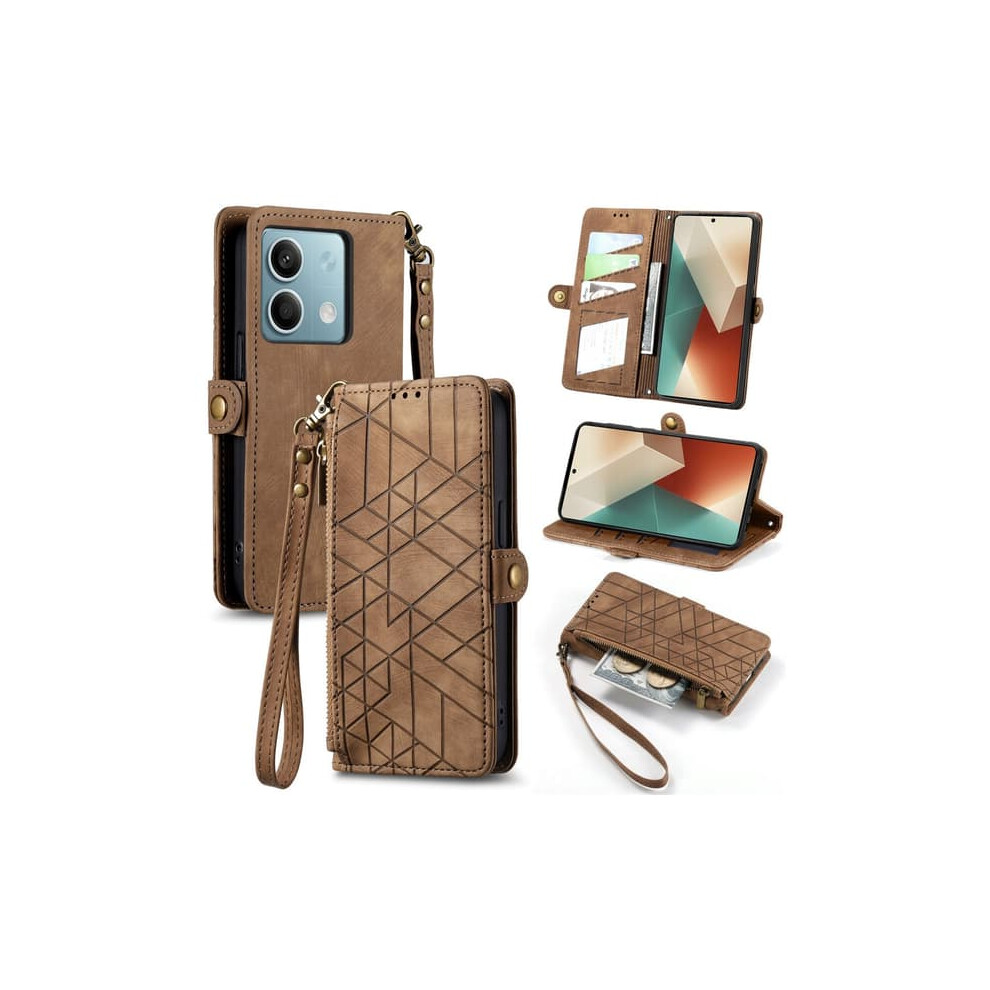 Skalo Xiaomi Redmi Note 13 5G Pu Leather Wallet Case With 900223009944