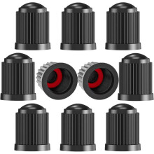 Tire Valve Caps with O-ring Universal 10 pcs