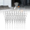 Kunstige juletregrener med glitterbær 2