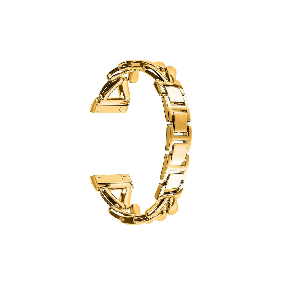 Zinc Alloy Watch Band For Fitbit Versa 4/Sense 2 Gold 962125893298