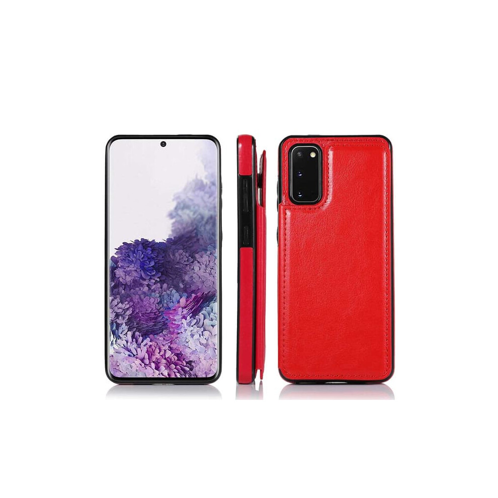 Card Holder Case For Samsung Galaxy S20 Fe Red 900223020710