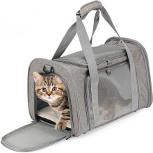 Pet Carrier Soft Travel Bag for Cats and Dogs