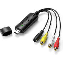 USB Video Capture Card for Hi8/VHS to Digital Conversion