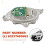 Para  2 Active Tourer F45 F46 Módulo de Luz Diurna com Seta LED Esquerda 63217491663 5