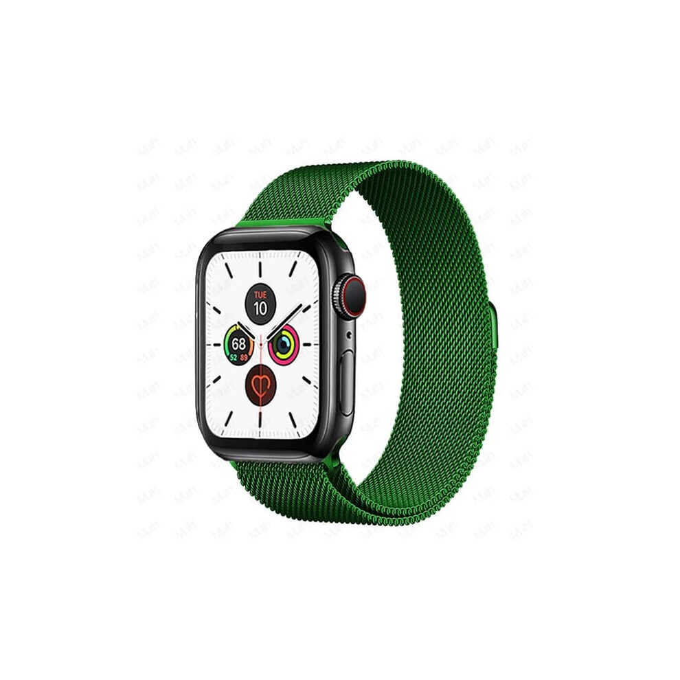 Milanese Loop Strap For Apple Watch 38Â45Mm Dark Green 962125906400