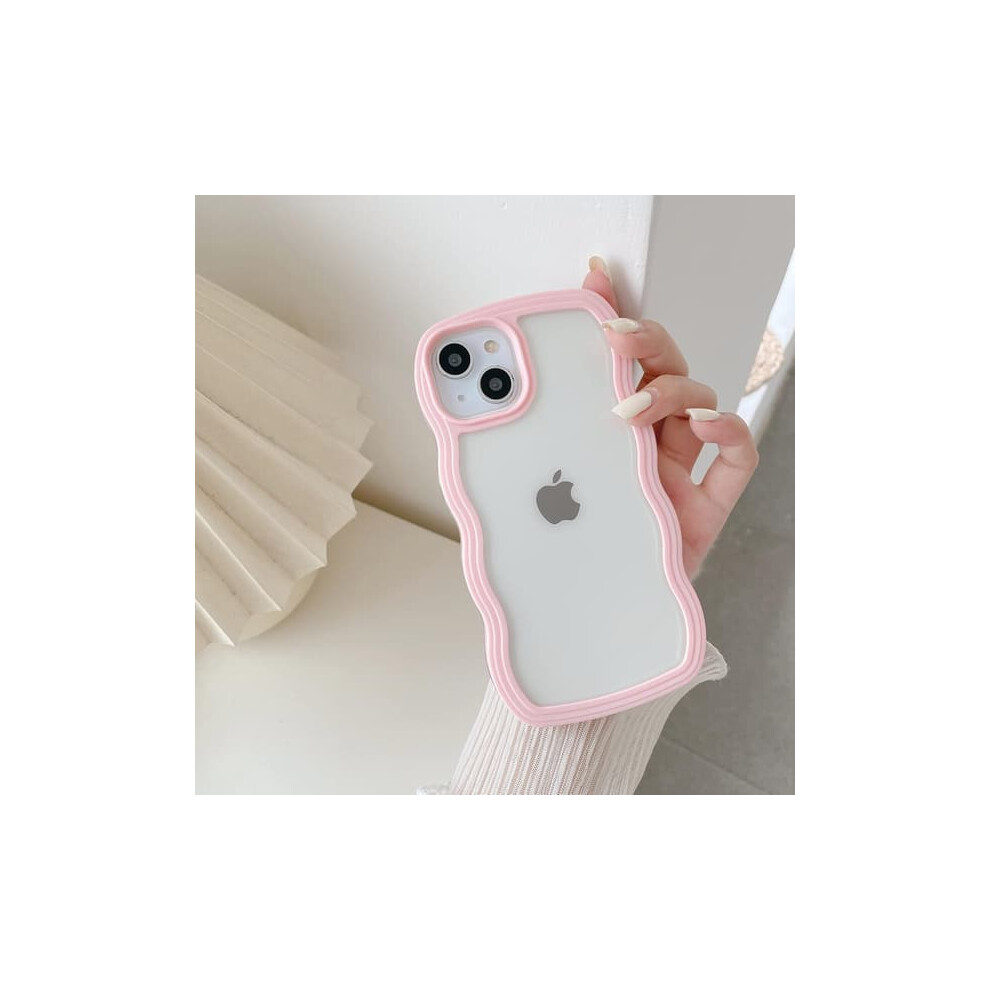 Iphone 15 Plus Clear Soft Silicone Case Pink 900223021045