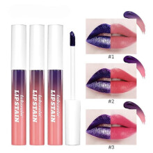 Lip Gloss and Peel-Off Lip Liner Set 3pcs
