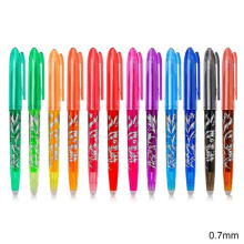 Erasable Ballpoint Pen Set 12 pcs 0.7mm 12 colors