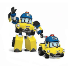 Robocar Poli Roy Transformer Toy Car Fire Truck 1pc