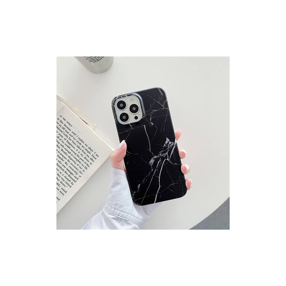 Iphone 14 Plus Case Marble Black 962125907292