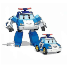 Robocar Poli Roy Transformer Toy Car Fire Truck