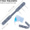Prolunga per maschera in silicone salva-orecchie (4 pezzi) 3