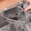 Sink strainer triangular stainless steel 1 piece 5