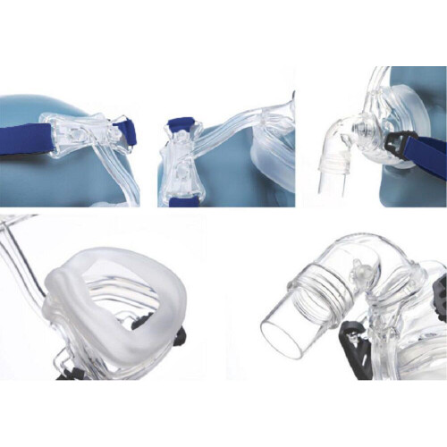 Nasal Ventilator Mask Silicone 1 Piece 1