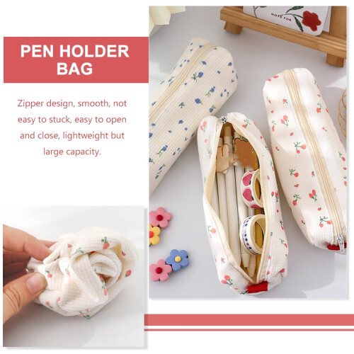 Floral Pencil Case Organizer 6 pcs 2