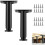 Adjustable Bed Legs Black 22-42 cm 2-Pack 1