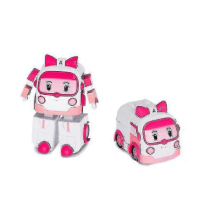 Robocar Poli Roy Transformer Toy Car Fire Truck