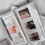 Commemorative Tickets Storage Booklet Transparent 2pcs 2