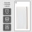Commemorative Tickets Storage Booklet Transparent 2pcs 4