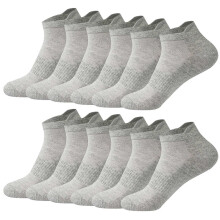 Sportliche Herren-Knöchelsocken, feuchtigkeitsableitend, gepolstert 6