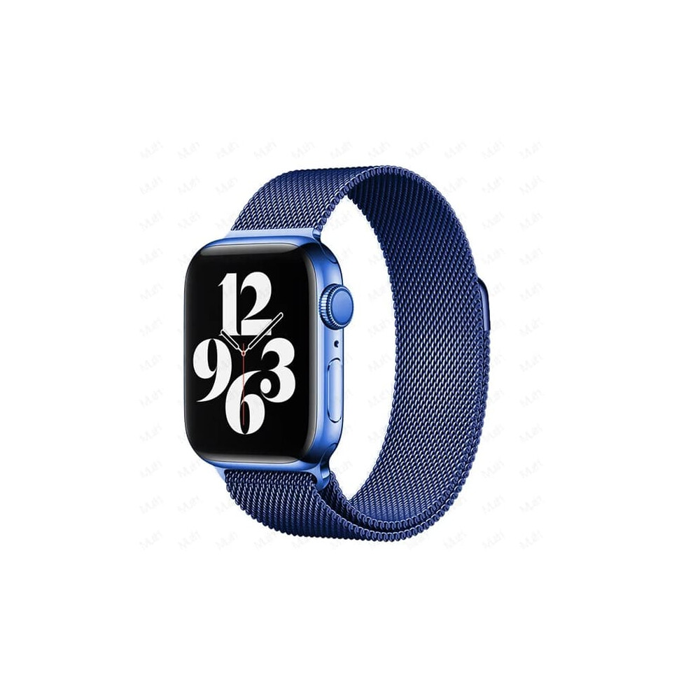 Milanese Loop Strap For Apple Watch 49Mm To 38Mm Metal Band 962125906387
